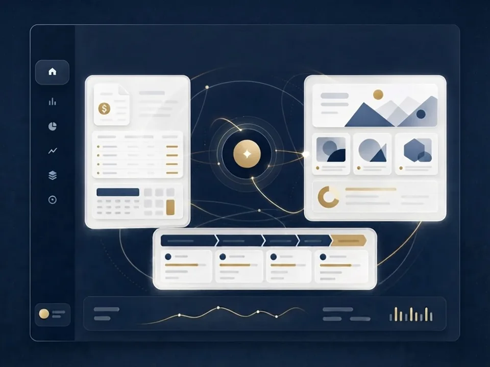 Accounts, marketing and sales connected in one workspace